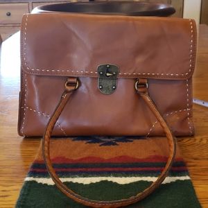 Patricia Nash Vienna Satchel with Front Flap